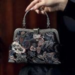 Brocade Bloom Vintage Handbag