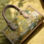 Spring Brocade Mini Top-Handle